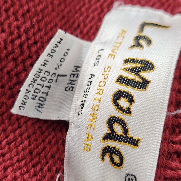 Vintage Capilano Golf Club Mens Knit Sweater Size Large La Mode - Picture 7 of 10